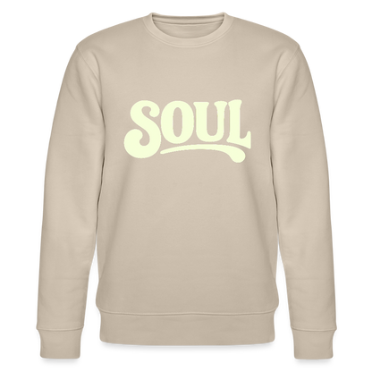 All About Soul, Ekologisk sweatshirt CHANGER unisex från Stanley/Stella - beige