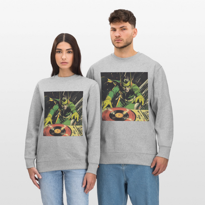 Vibe Venom, Ekologisk sweatshirt CHANGER unisex från Stanley/Stella - gråmelerad