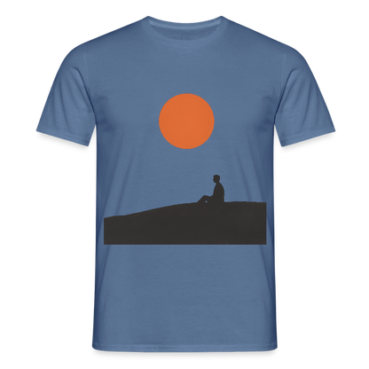 Under the sun, T-shirt unisex - duvblå 