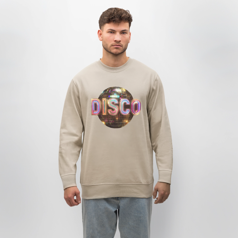 Disco Dreamscape, Ekologisk sweatshirt CHANGER unisex från Stanley/Stella - beige