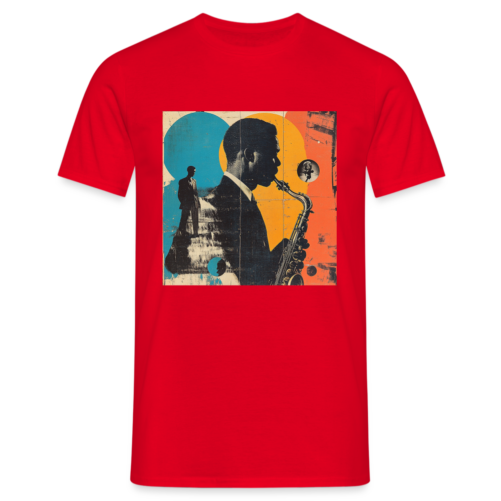 Smooth & Swinging, T-shirt herr - röd