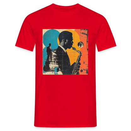 Smooth & Swinging, T-shirt herr - röd