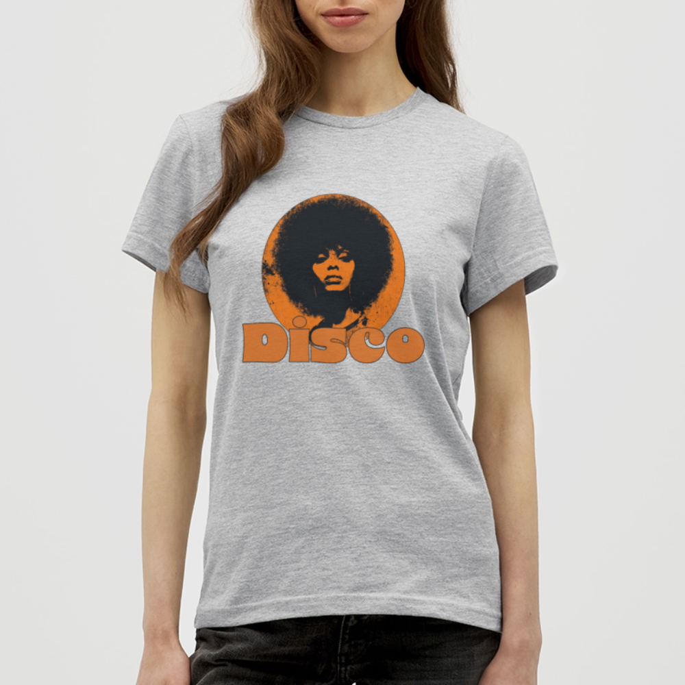 Disco Inferna, T-shirt dam - gråmelerad