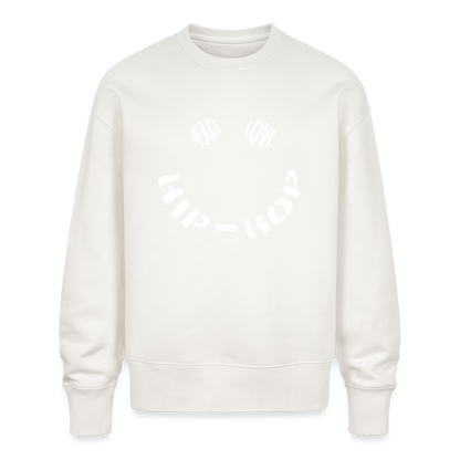 Peace, Love & Hip-Hop, Ekologisk oversizetröja RADDER unisex från Stanley/Stella - OFF WHITE