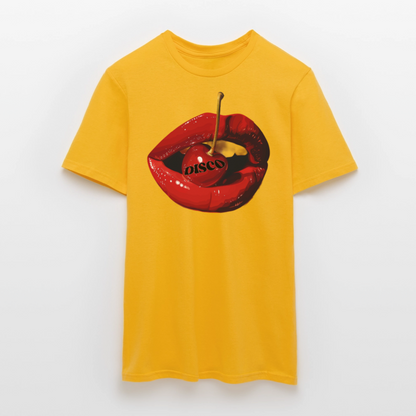Taste of Disco, T-shirt unisex - gul