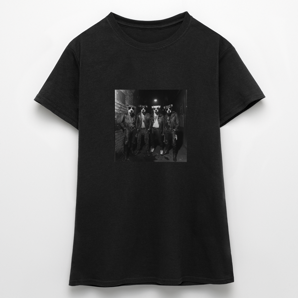 Barking Riot, T-shirt dam - svart