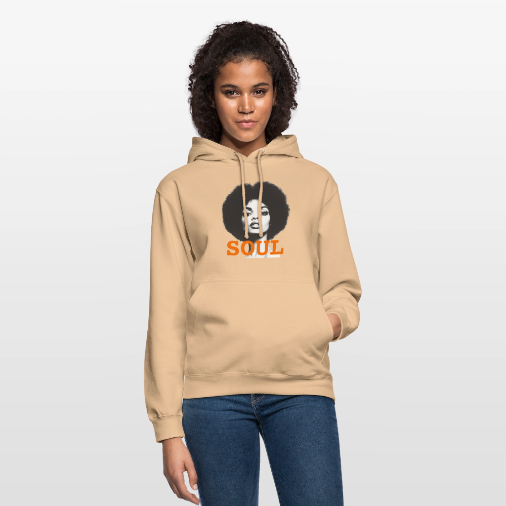 Luvtröja unisex - persika