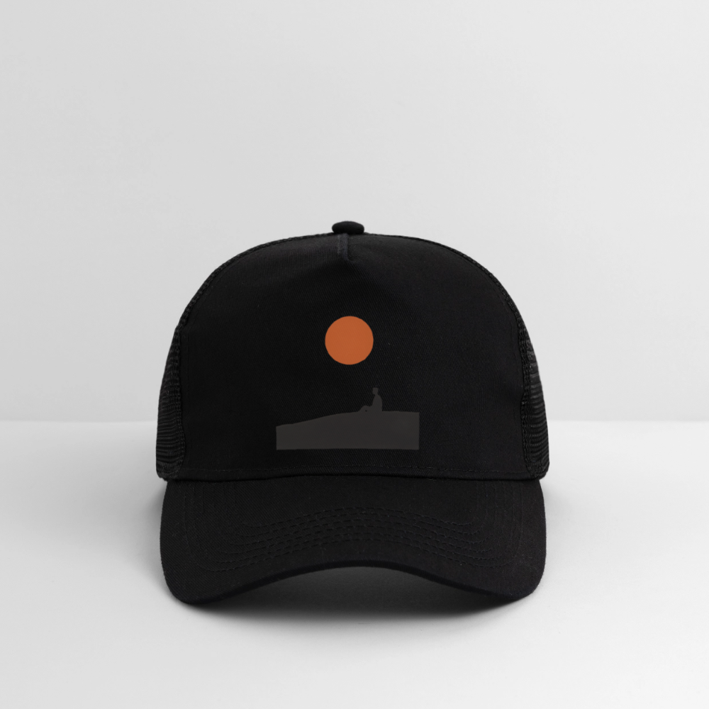 Under the sun, Trucker Cap - svart/svart
