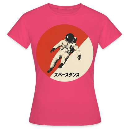 Space Dance, T-shirt dam - azalea