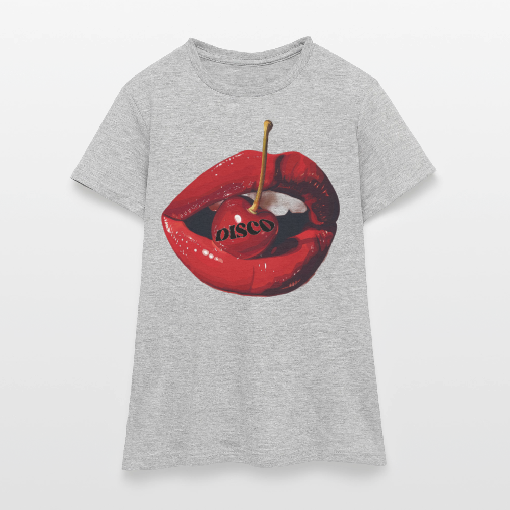 Taste of Disco, T-shirt dam - gråmelerad