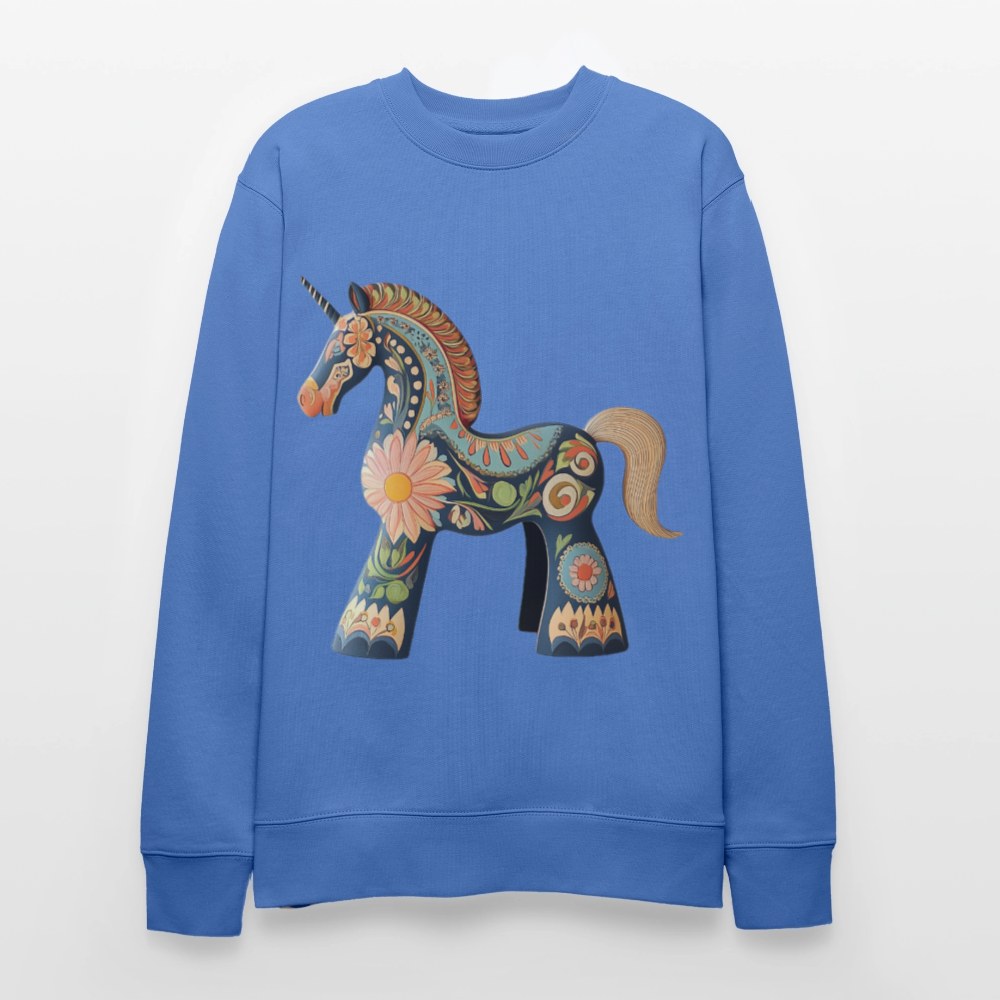 Färger av magi, Ekologisk sweatshirt CHANGER unisex från Stanley/Stella - blå