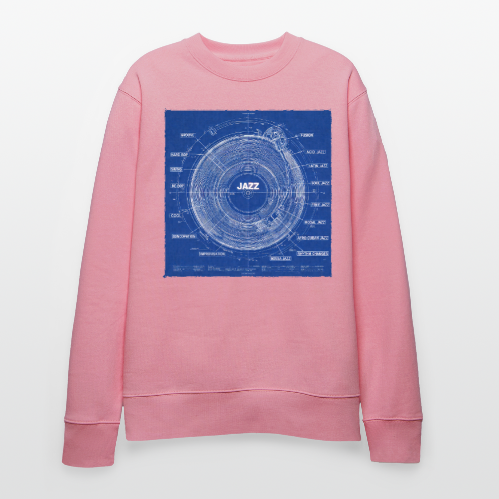 Kind of Blueprint, Ekologisk sweatshirt CHANGER unisex från Stanley/Stella - lila dröm