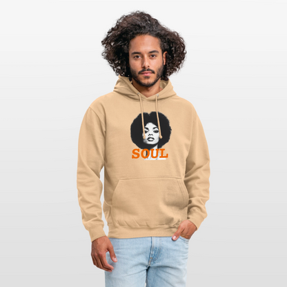 Luvtröja unisex - persika