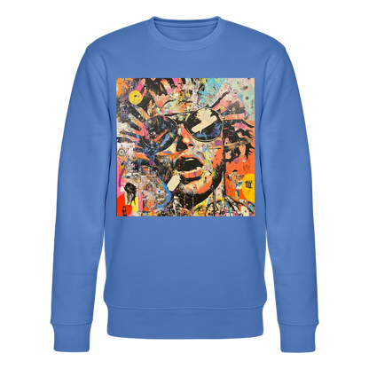 Cosmic Soul Groove, Ekologisk sweatshirt CHANGER unisex från Stanley/Stella - blå