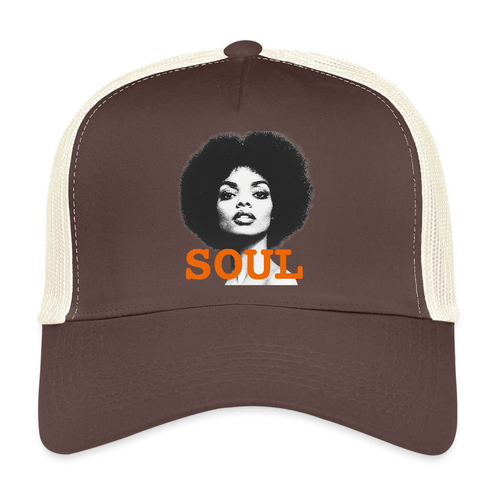 Soul PWR, Trucker Cap - brun/beige