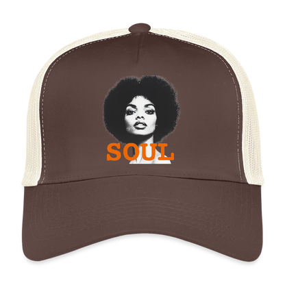 Soul PWR, Trucker Cap - brun/beige