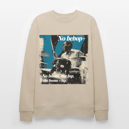 Push It Bebop, Ekologisk sweatshirt CHANGER unisex från Stanley/Stella - beige