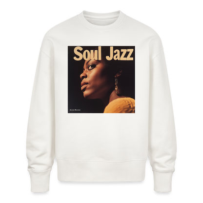 Acceso's Soul Groove: Jazz with a Beat, Ekologisk oversizetröja RADDER unisex från Stanley/Stella - OFF WHITE