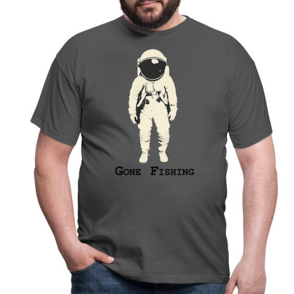 Drifting Beyond – Gone Fishing, T-shirt herr - kolgrå