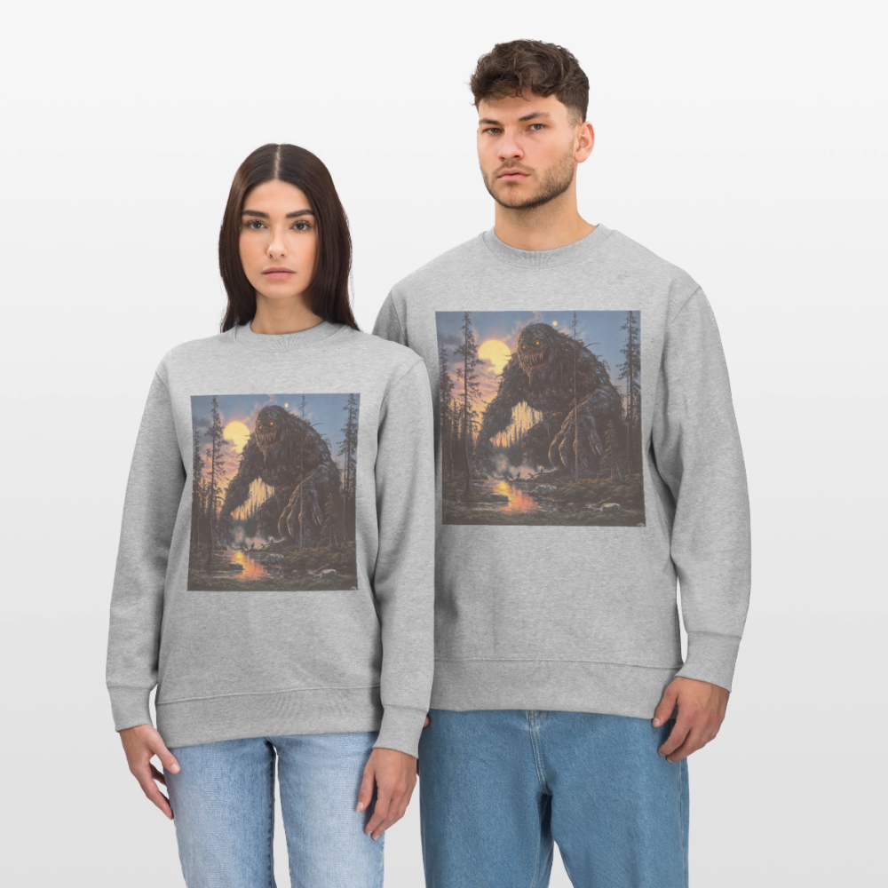 I Skuggorna av Värmland, Ekologisk sweatshirt CHANGER unisex från Stanley/Stella - gråmelerad