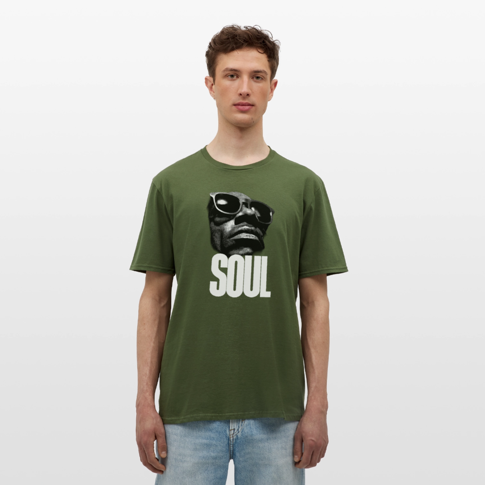 Soul Frequency, T-shirt herr - Militärgrön