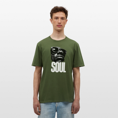 Soul Frequency, T-shirt herr - Militärgrön