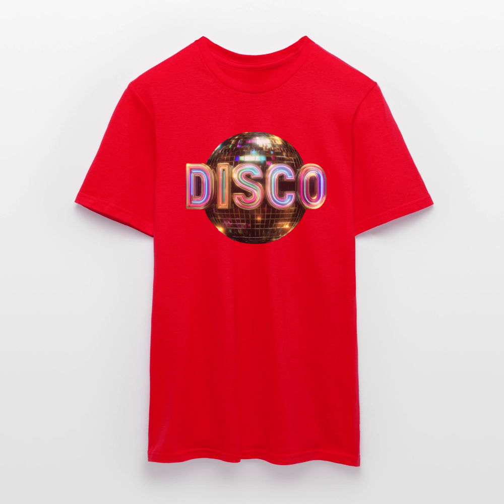 Disco Dreamscape, T-shirt herr - röd