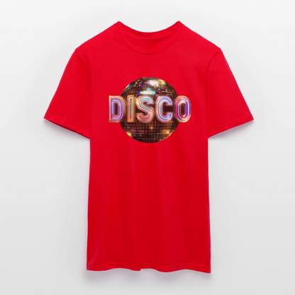 Disco Dreamscape, T-shirt herr - röd