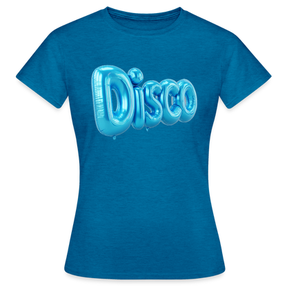 Pump the Disco, T-shirt dam - antikblå safirljung