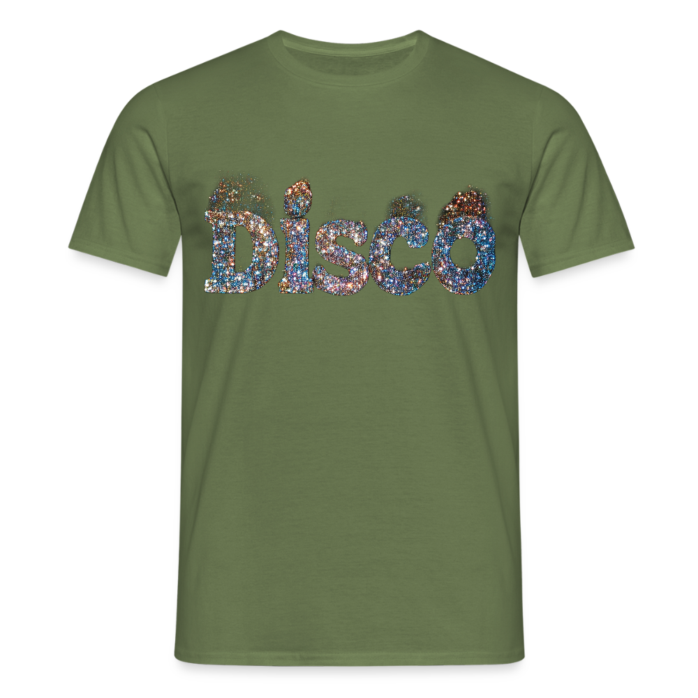 Star Dust, fades.T-shirt herr - Militärgrön