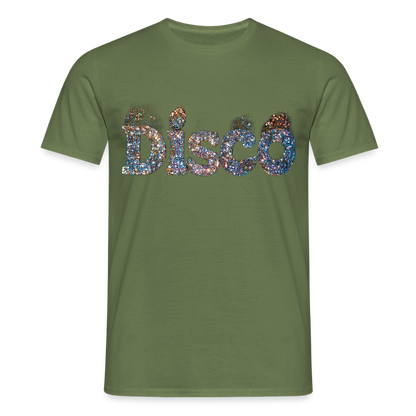 Star Dust, fades.T-shirt herr - Militärgrön