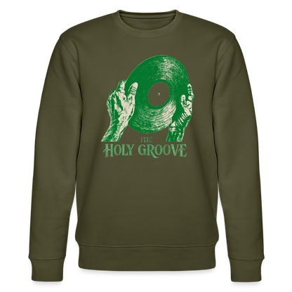 The Holy Groove, Ekologisk sweatshirt CHANGER unisex från Stanley/Stella - kaki
