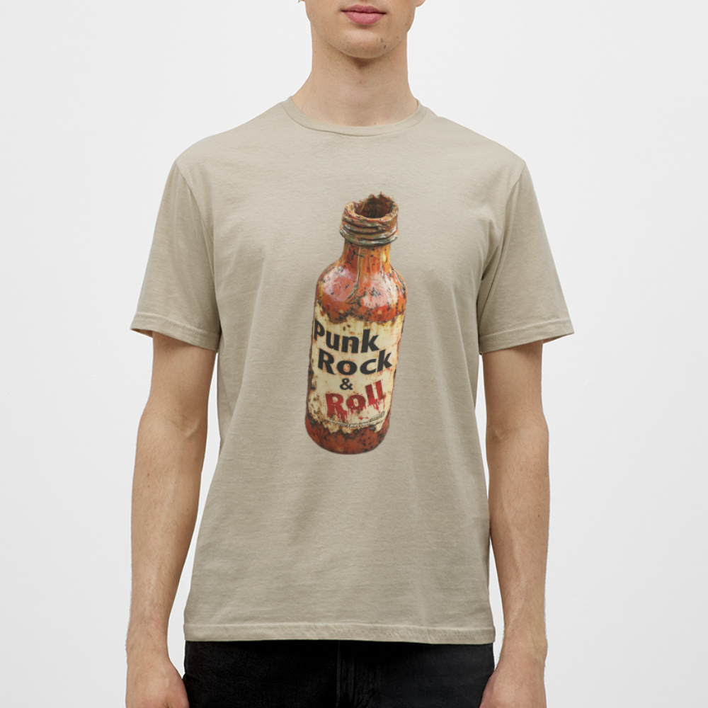 Heat of Rebellion, T-shirt herr - sandbeige