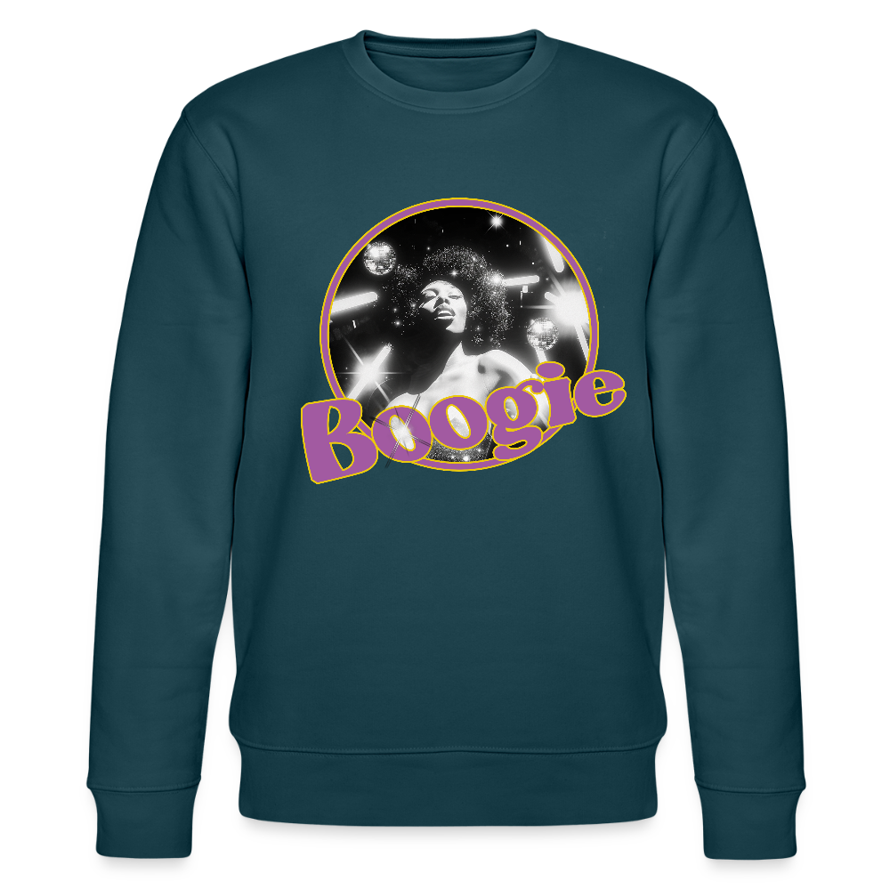 Electric Groove, Ekologisk sweatshirt CHANGER unisex från Stanley/Stella - mörk petrol