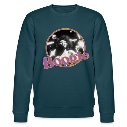 Electric Groove, Ekologisk sweatshirt CHANGER unisex från Stanley/Stella - mörk petrol