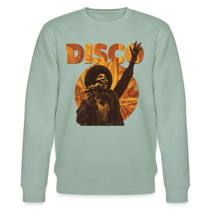 Boogie Soul, Ekologisk sweatshirt CHANGER unisex från Stanley/Stella - ljus grågrön