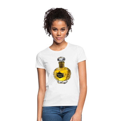 Eau de Perfume, T-shirt dam - vit