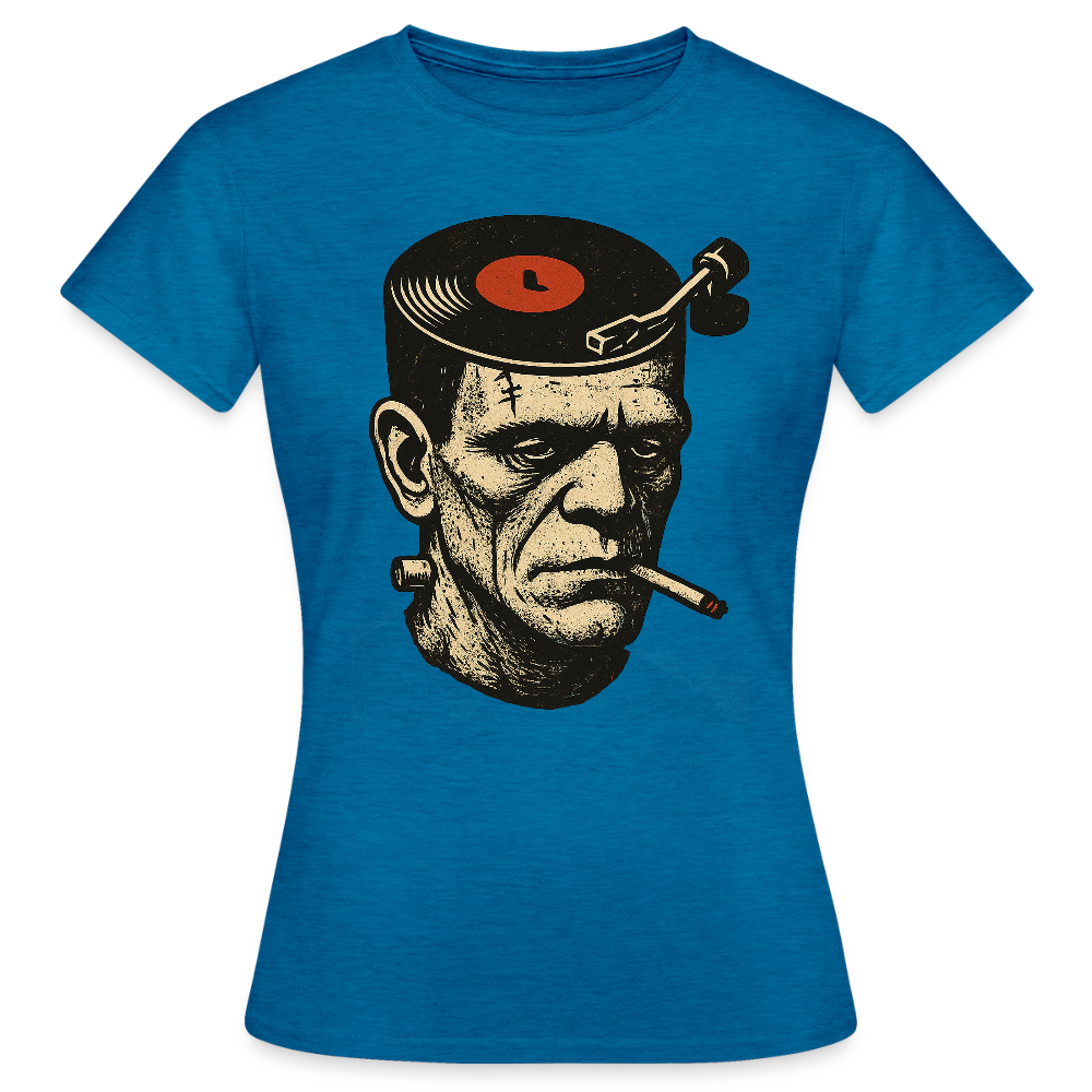 Waxhead, T-shirt dam - antikblå safirljung