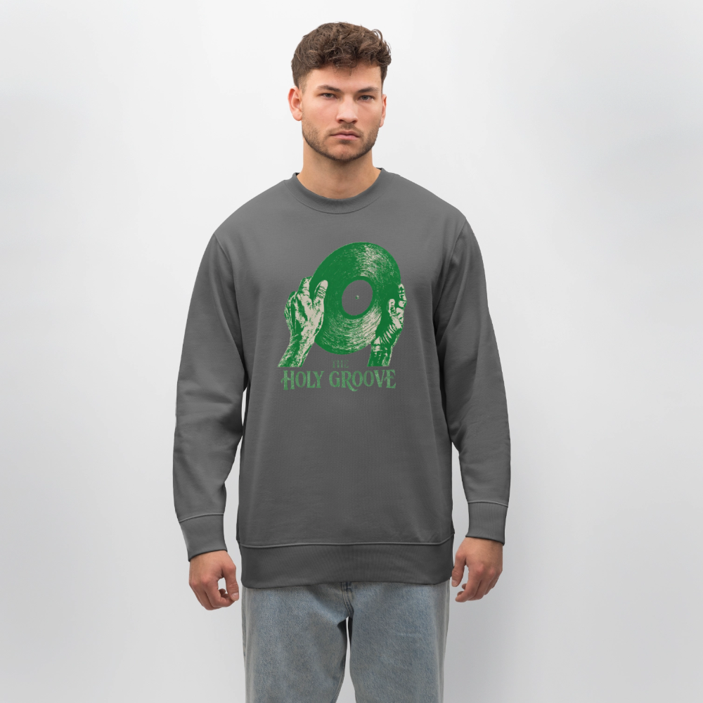 The Holy Groove, Ekologisk sweatshirt CHANGER unisex från Stanley/Stella - kolgrå