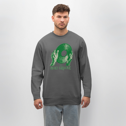 The Holy Groove, Ekologisk sweatshirt CHANGER unisex från Stanley/Stella - kolgrå