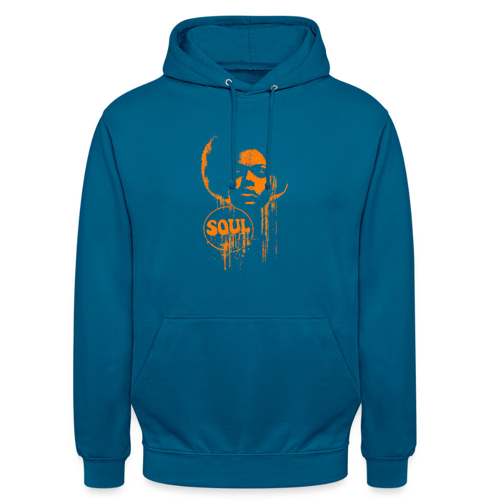 SOUL GLOW, Luvtröja unisex - djuphavsblå 