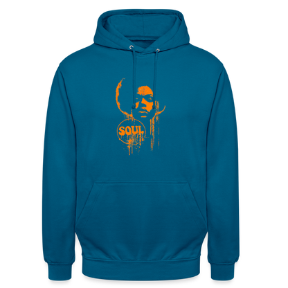 SOUL GLOW, Luvtröja unisex - djuphavsblå 