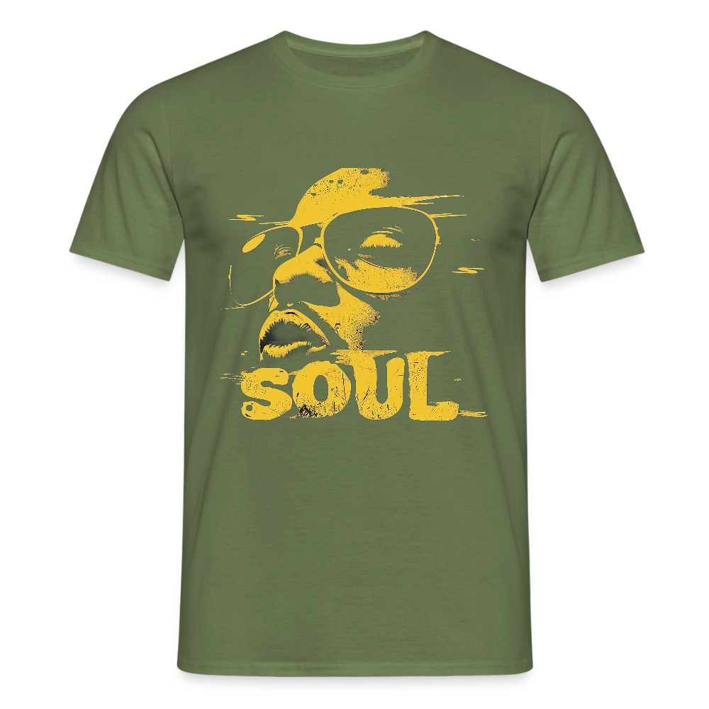 Funky Soul, T-shirt herr - Militärgrön