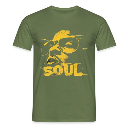Funky Soul, T-shirt herr - Militärgrön