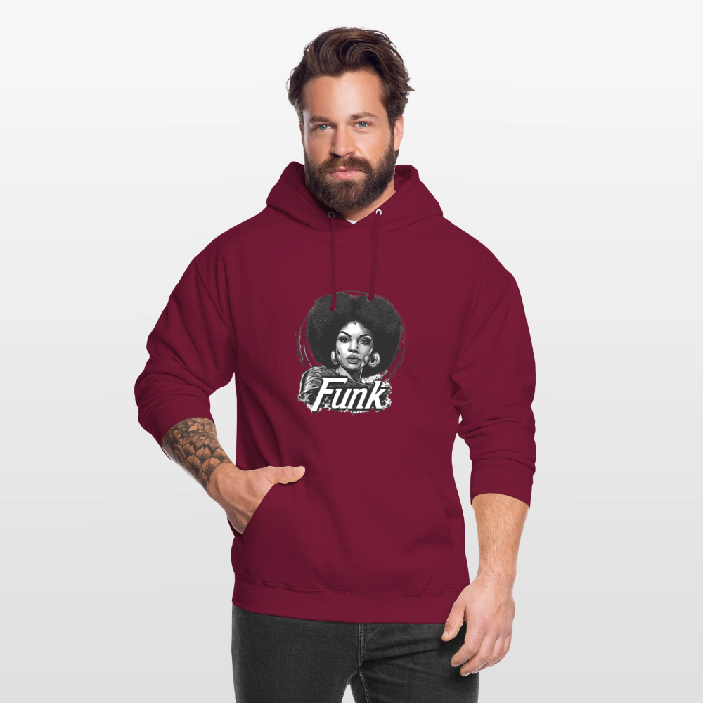 Funk Queen, Luvtröja unisex - bordeaux