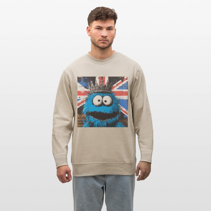 Monsters & Monarchs, Ekologisk sweatshirt CHANGER unisex från Stanley/Stella - beige