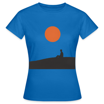 Under the sun, T-shirt dam - royalblå