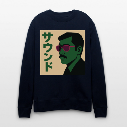 Nippon Sound, Ekologisk sweatshirt CHANGER unisex från Stanley/Stella - marinblått