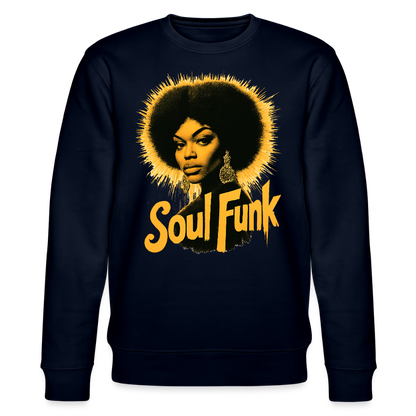 Soul Funk, Ekologisk sweatshirt CHANGER unisex från Stanley/Stella - marinblått
