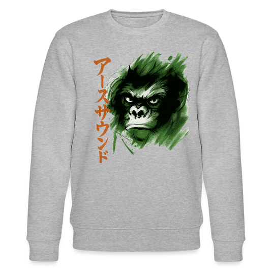 Earth Sound, Ekologisk sweatshirt CHANGER unisex från Stanley/Stella - gråmelerad